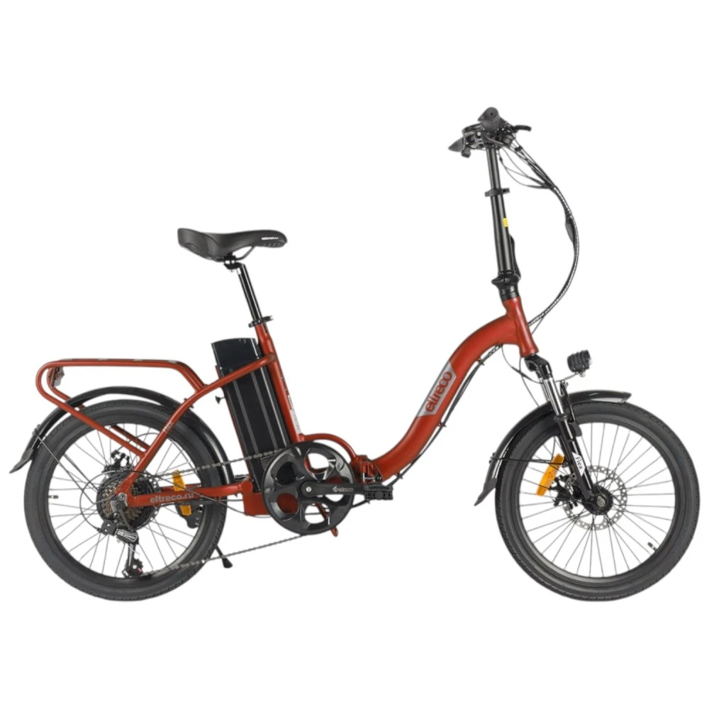 Электровелосипед Eltreco Flex Красный-глянец