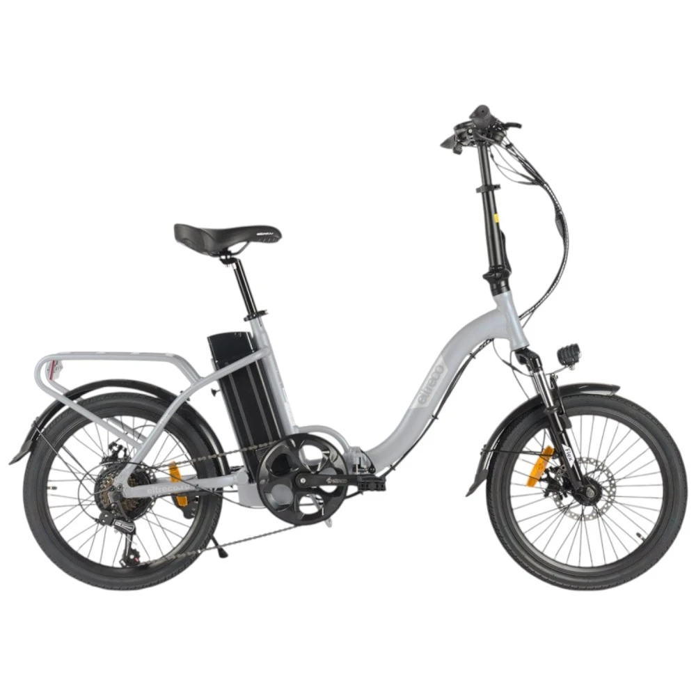Электровелосипед Eltreco Flex Серебристый-матовый