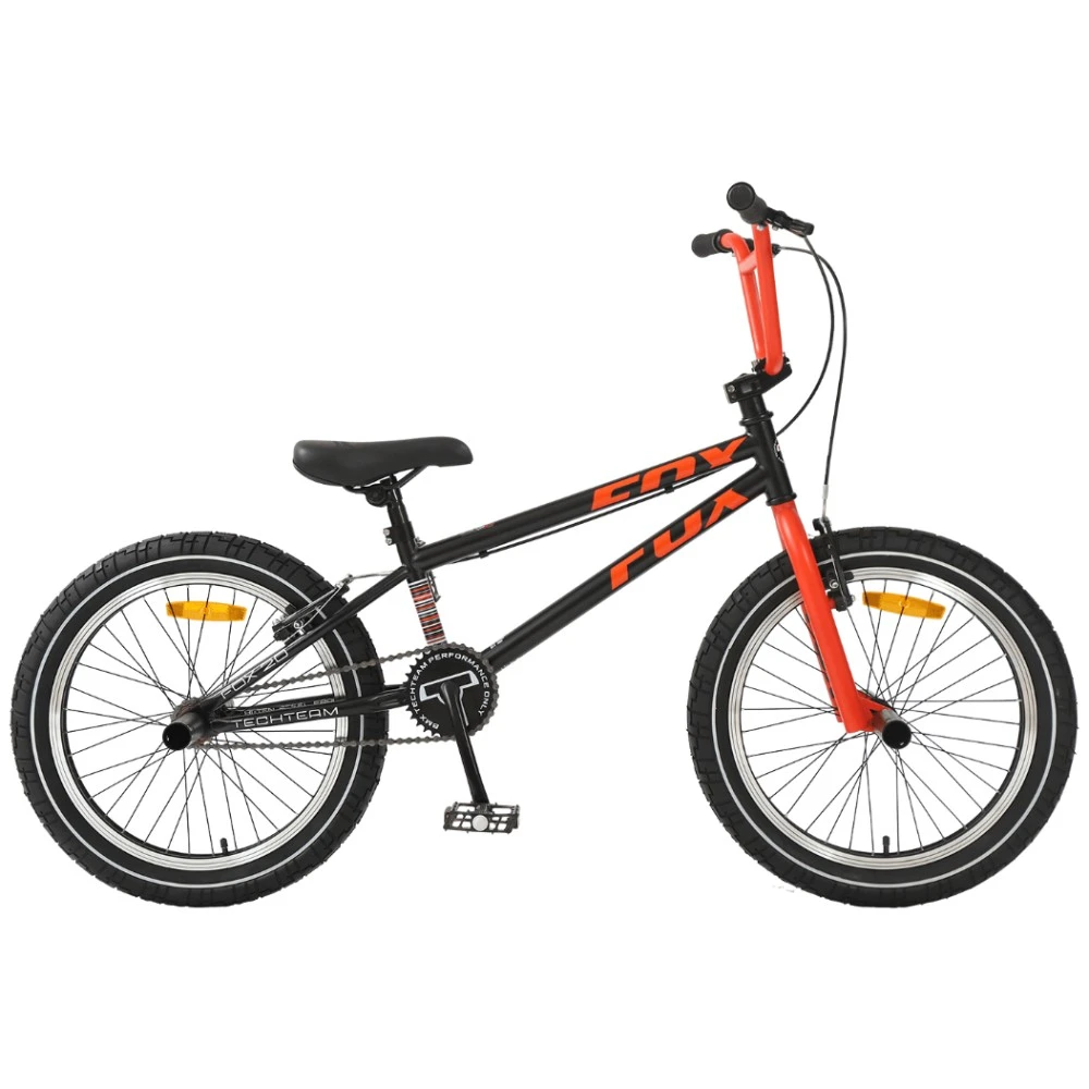 ВЕЛОСИПЕД BMX Tech Team FOX 20 черно-красный