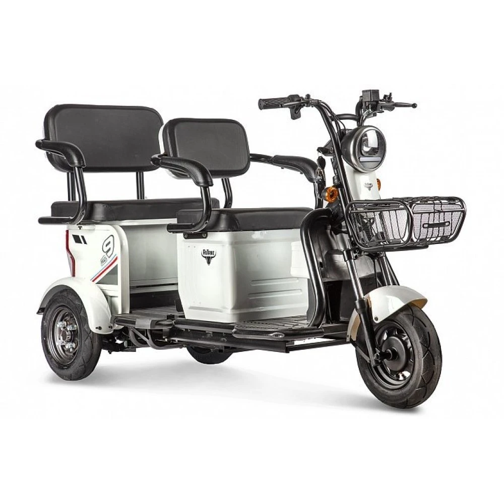 Электрический Трицикл Rutrike Трансформер Trike белый