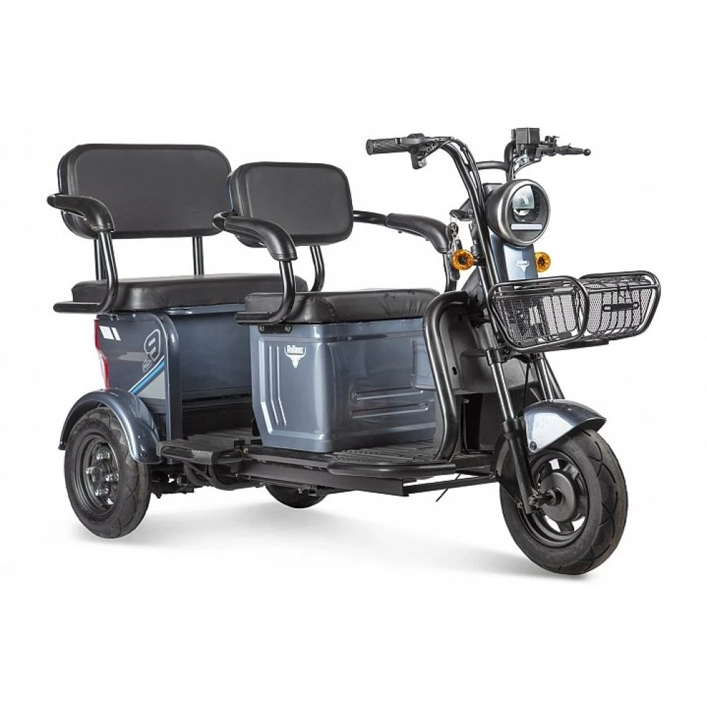 Электрический Трицикл Rutrike Трансформер Trike Серый
