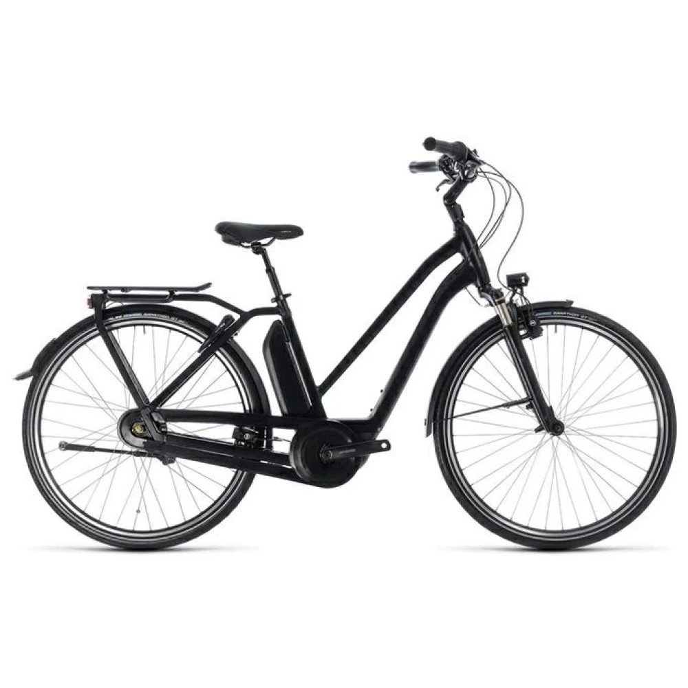 Электровелосипед Cube Town Hybrid PRO 500 черный
