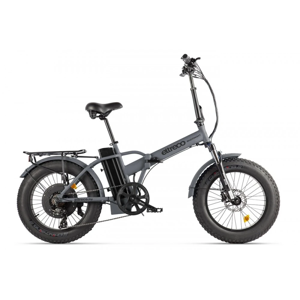 Электровелосипед велогибрид Eltreco MULTIWATT NEW Серый