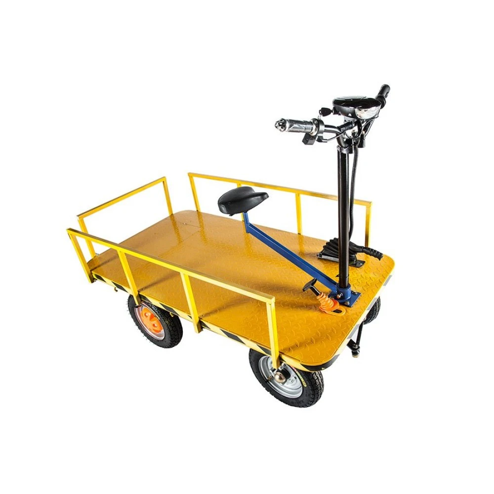 Платформенная тележка электрическая Rutrike СКЛАД 1500