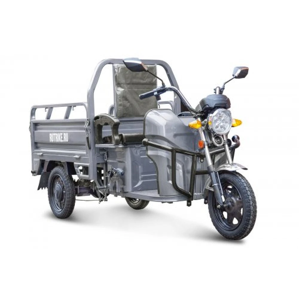 Грузовой электротрицикл Rutrike Вояж К22 1200 60V/800W серый