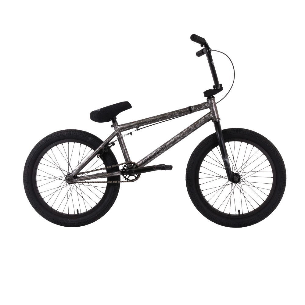 Велосипед BMX Tech Team Grasshopper 2024 20"х20,8" серый