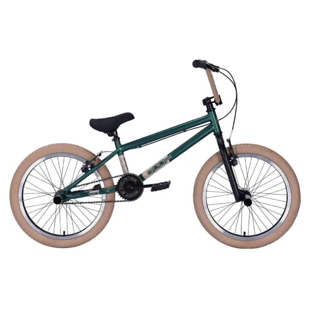 Велосипед BMX Tech Team GOOF 2024 зеленый