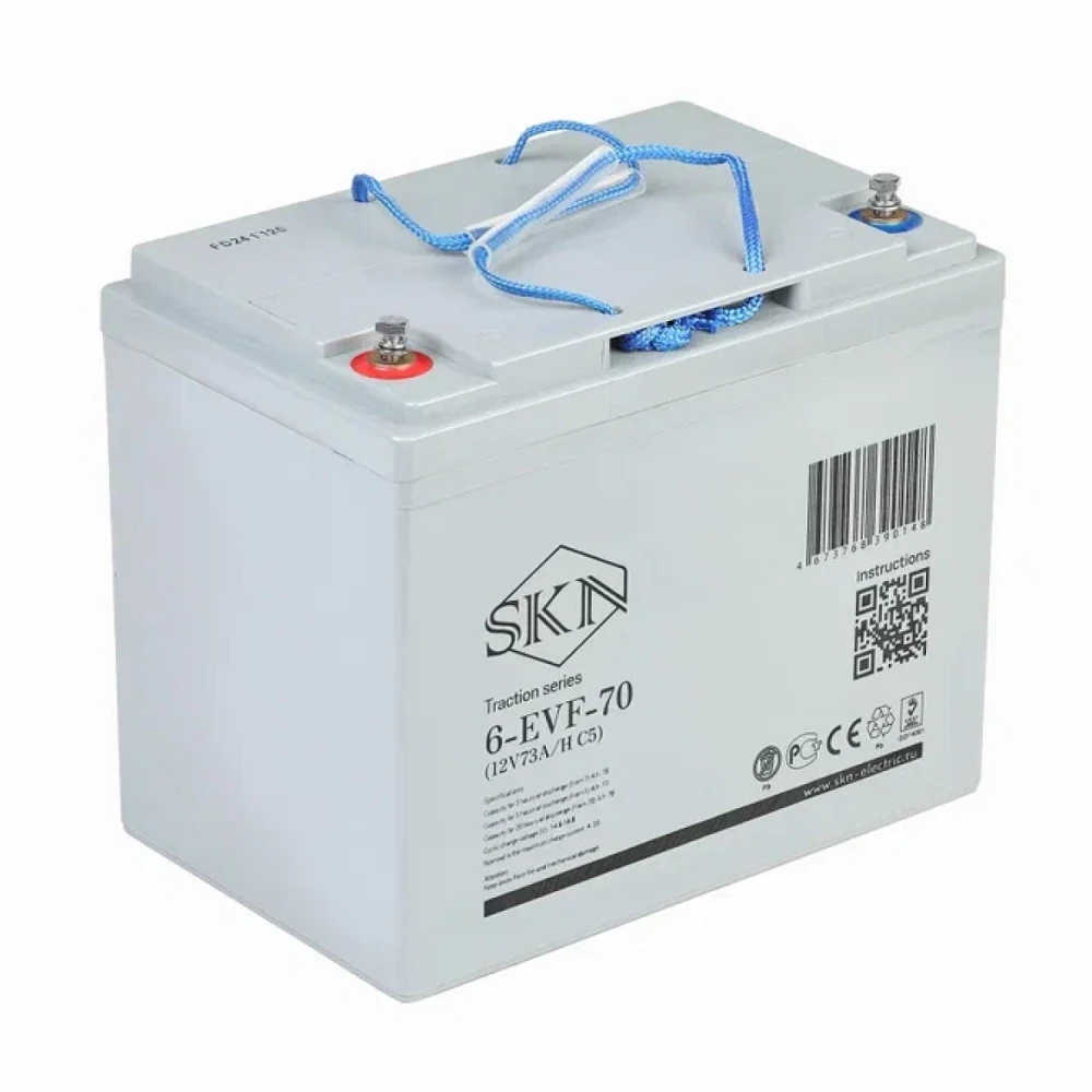 Тяговый аккумулятор Rutrike SKN 6-EVF-70 (12V73A/H C5)
