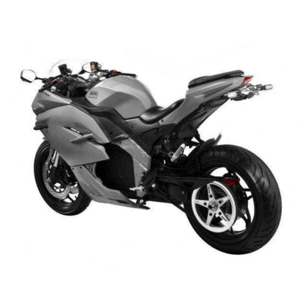 Электромотоцикл Panigale PRO, вид сзади Электромотоцикл Panigale PRO, вид сзади