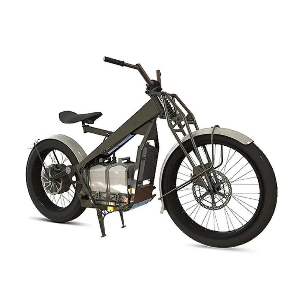 Электромотоцикл Электро чоппер Electronbikes Bobber 6kw, общий вид Электромотоцикл Электро чоппер Electronbikes Bobber 6kw, общий вид