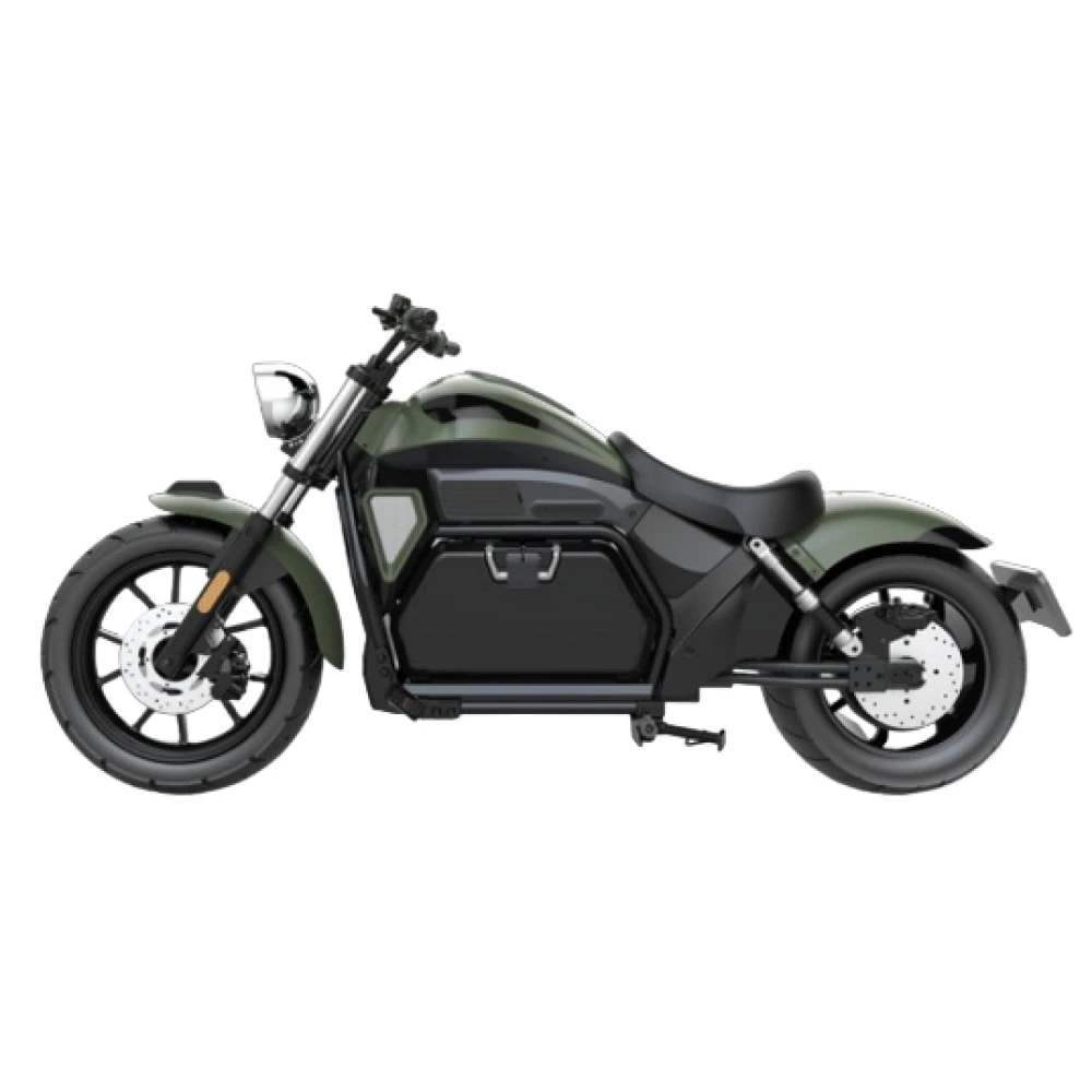 Электромотоцикл Sunnytimes Chopper, общий вид Электромотоцикл Sunnytimes Chopper, общий вид