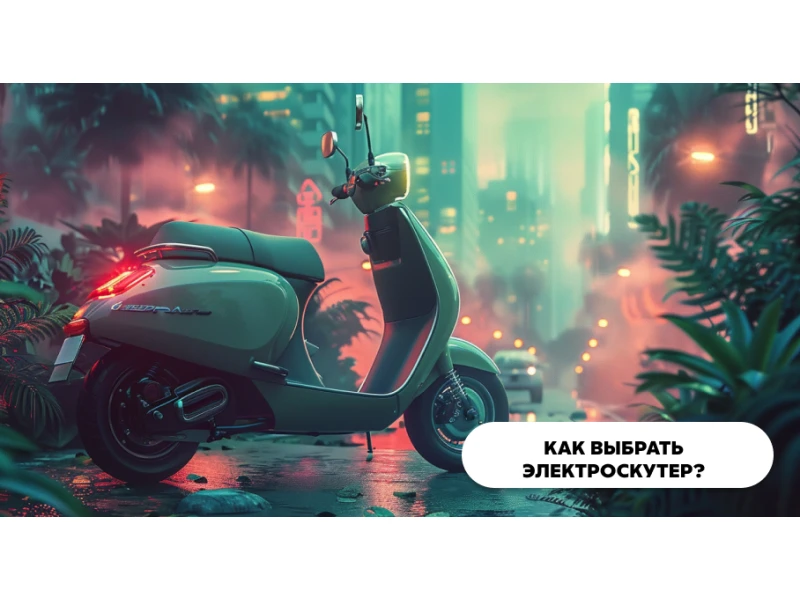 Как выбрать электроскутер?